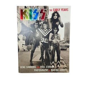 Vintage 2002 KISS The Early Years  Paperback Book Gene Simmons Paul Stanley